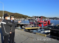 창원해양경찰서 유충근 서장, 취임 후 첫 관할 파출소 치안현장점검 나서