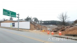 [분양 현장] 녹지에 둘러싸인 아파트 e편한세상 가평 퍼스트원의 공사현장