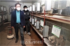 정장선 평택시장, 위탁 동물보호센터 현장점검