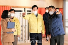 김상돈 의왕시장, 현장행정 나서…꼼꼼하게 점검