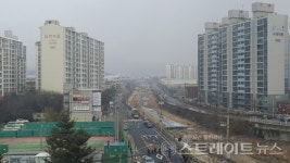 [분양 현장] 평지 부지에 짓는 힐스테이트 용인 둔전역의 공사현장