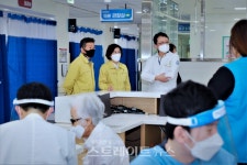 안성시, 코로나19 화이자 백신 1차 접종 완료