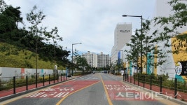 [르포] 로또청약 광풍 e편한세상 강일 어반브릿지...27일 특공 28일 1순위