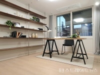 크린토피아공주월송화성파크 | [분양 현장] 넓게 보이는 거실 및 주방 그리고 안방 드레스룸, '화성파크드림 공주월송'