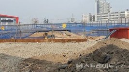 [분양 현장] 오천 구정리 중고차 판매상 단지 뒤의 더 트루엘 포항 부지