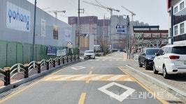 [분양 현장] 오천 구정리 중고차 판매상 단지 뒤의 더 트루엘 포항 부지