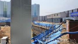 [분양 현장] 오천 구정리 중고차 판매상 단지 뒤의 더 트루엘 포항 부지