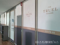 [분양 현장] 오천 구정리 중고차 판매상 단지 뒤의 더 트루엘 포항 부지