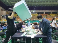 [포토] 여기는 경기 평택시 개표소 현장