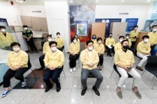 [포토] 김포시의회, 을지연습장 참관 및 관련 공무원 격려