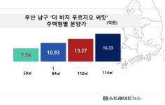 [르포] 더 비치 푸르지오 써밋 역대급 최고가에 비치 조망은 기대난