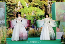 한빛단, 홍제천 한복축제 강종순 한복패션쇼 참여