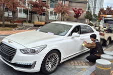 상주시, 고액·장기·무단방치 체납차량 강제견인 후 공매조치