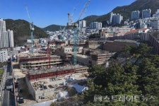 [르포] e편한세상 센텀 하이베뉴...청약시장 큰손 30~40 신혼 주목