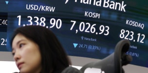 코스피 장중 7000선 붕괴…외국인·기관 매도에 반도체 약세
