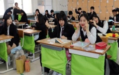 충남도교육청, 학생 책상앞가리개 564교 13만5380개 설치 완료