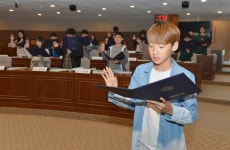 충남도의회, 탕정미래초 학생 대상 청소년 의회교실 개최