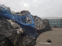 당진에 쌓여있는 수출용 폐기물...처리 못하고 전전긍긍