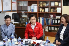 당진에코파워 승인했던 황교안, 당진 방문해 석탄화력 비판