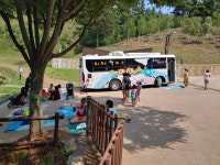 당진시립도서관, 삼선산수목원에서 두근두근 책버스 힐링 도서관 운영