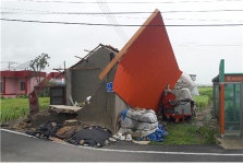 태풍 링링으로 441농가 벼 도복·과수낙과·비닐하우스 등 파손