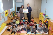 당진 대상어린이집, 아나바다 나눔행사 수익금 전달