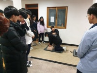 당진교육지원청, 학교 기숙사 야간화재대피훈련 실시