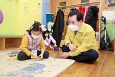 코로나19 대응 교육현장 현장 점검과 격려