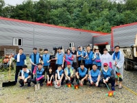 충남공무원노조 수해복구 구슬땀   