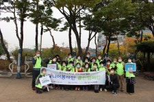 당진시노인복지관 시니어봉사단, 마스크 착용 클린캠페인 진행
