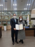 당진시교육지원청 박혜숙 교육장, 국민건강보험공단 당진지사 일일명예지사장 위촉