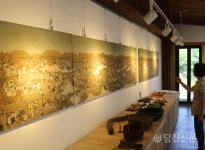 민화와 민속품의 만남, 김경희 작가 전시회