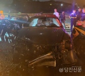 당진 송악IC 인근서 택시, 승용차 충돌..2명 숨져