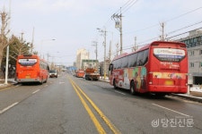 합덕 예덕로에 불법 주·정차된 차량들..시민 불편 호소