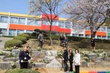 송산초등학교 100주년 기념식 및 한마음 대회 열려