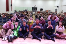 송산사회복지관, 사랑애(愛)요 감사해효(孝)진행