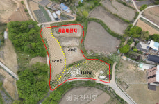 당진시, 벚꽃길로 유명한 구절산에 주차장 조성