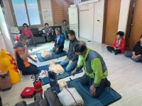 당진소방서, 우두1통마을회관 심폐소생술 교육 실시