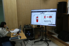 당진소방서, 스마트 경로당 화상 안전교육 마쳐