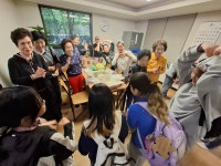 기지초 기지봉사대, 우리 동네 경로당 사랑 나눔 봉사활동