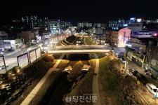 도시 미관 향상 위해 당진천 야간경관 개선 추진