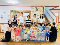 예꼬어린이집, 탄소중립 자원순환 전시회 개최