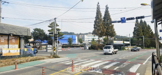 충남도, 송악중·고 단기 도로 개선 직접 추진