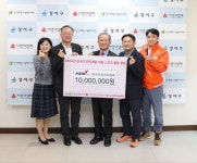 건협, 지역사회 소외아동 위해 후원금 1000만원 전달
