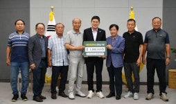 월산 물구십리권역 농촌체험휴양마을, 지역인재 위한 장학금 1백만 원 기탁