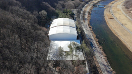 성남시, 구미·머내과학공원 배드민턴장·게이트볼장 4곳에 지붕 설치