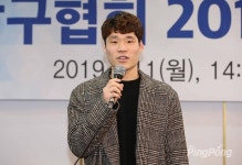 [포토] 2018년 한국탁구 최우수선수상 주인공 장우진