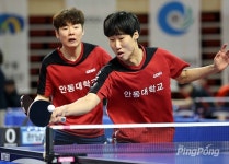 [포토] 37회 대학탁구연맹전 남자복식 우승 남기홍-김응권, 준우승 김홍빈-김은수