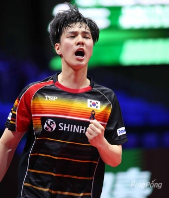[포토] ITTF 2019 부다페스트 세계탁구선수권대회 남자단식 4강 ② 안재현 VS 팔크 마티아스