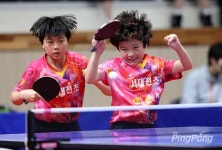 [포토] 제48회 소년체전 탁구 여자초등부 동메달 서대전초등학교